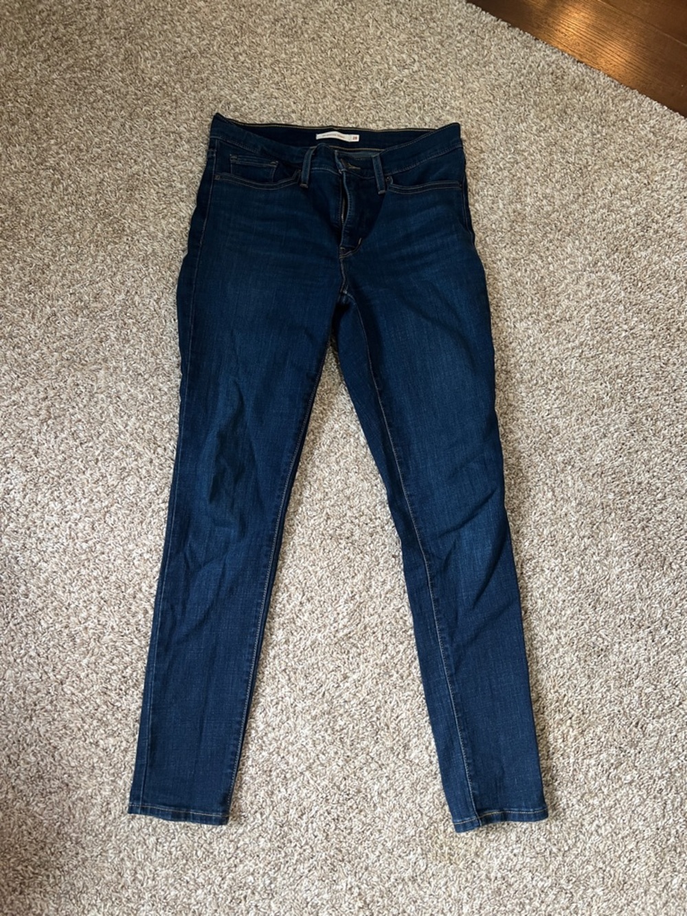 Levi's Women's Dark Blue Skinny Jeans